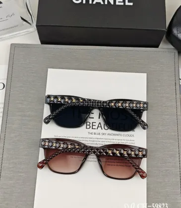 Chanel Sunglasses women' fashion  Rectangle Butterfly glasses #A53479
