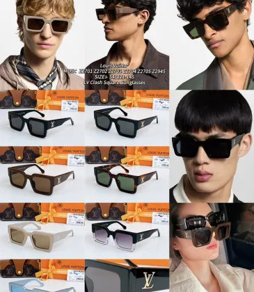 Louis Vuitton AAA Sunglasses Designer Sunglasses Luxury Classic Fashion #A54057