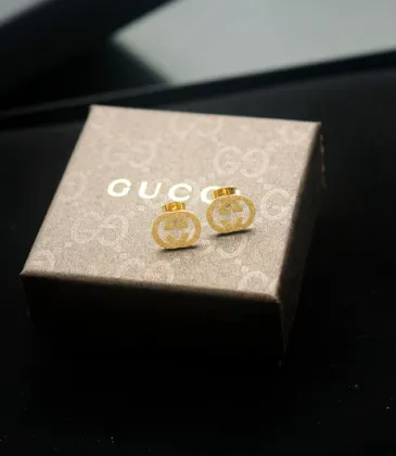  Heritage Gold Studs Classic Interlocking G Design earring #A52296