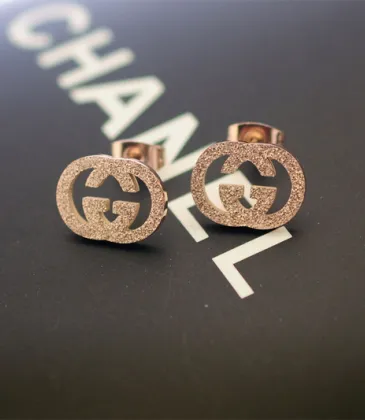  Heritage Gold Studs Classic Interlocking G Design earring #A52298