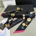 Chanel Scarf Small scarf decorate the bag scarf strap #A48573