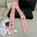 Chanel Scarf Small scarf decorate the bag scarf strap #A48574