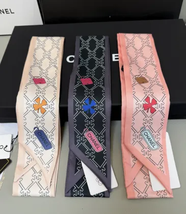 Chanel Scarf Small scarf decorate the bag scarf strap #A48574