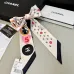 Chanel Scarf Small scarf decorate the bag scarf strap #A48582