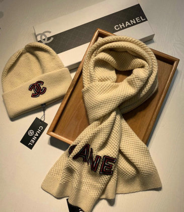Chanel Wool knitted Scarf and cap #999909581