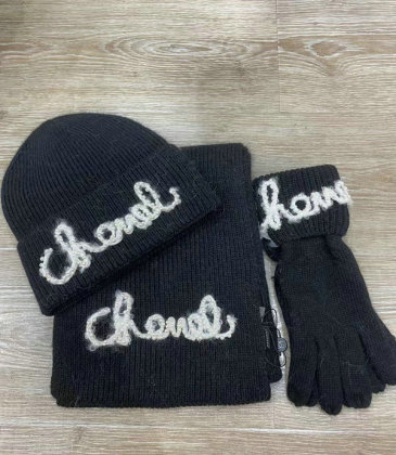 Chanel Wool knitted Scarf and cap #999909582