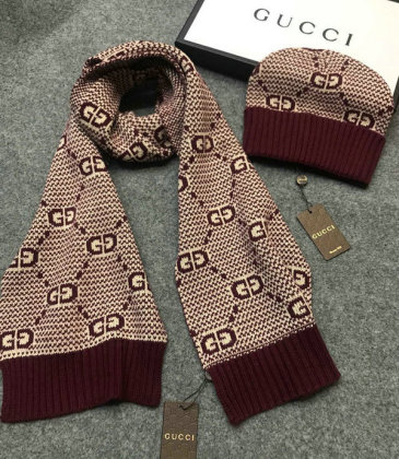 Brand G Wool knitted Scarf and cap #999909601
