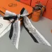 HERMES Scarf Small scarf decorate the bag scarf strap #A48565