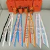 HERMES Scarf Small scarf decorate the bag scarf strap #A48565