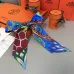 HERMES Scarf Small scarf decorate the bag scarf strap #A48566