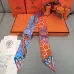 HERMES Scarf Small scarf decorate the bag scarf strap #A48566