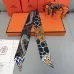 HERMES Scarf Small scarf decorate the bag scarf strap #A48566