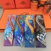 HERMES Scarf Small scarf decorate the bag scarf strap #A48566