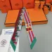 HERMES Scarf Small scarf decorate the bag scarf strap #A48567