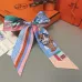 HERMES Scarf Small scarf decorate the bag scarf strap #A48568