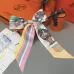 HERMES Scarf Small scarf decorate the bag scarf strap #A48568