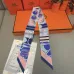 HERMES Scarf Small scarf decorate the bag scarf strap #A48568