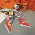 HERMES Scarf Small scarf decorate the bag scarf strap #A48568