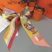 HERMES Scarf Small scarf decorate the bag scarf strap #A48568