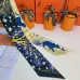 HERMES Scarf Small scarf decorate the bag scarf strap #A48569