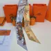 HERMES Scarf Small scarf decorate the bag scarf strap #A48569