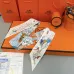 HERMES Scarf Small scarf decorate the bag scarf strap #A48570