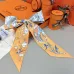 HERMES Scarf Small scarf decorate the bag scarf strap #A48570