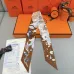 HERMES Scarf Small scarf decorate the bag scarf strap #A48570
