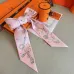 HERMES Scarf Small scarf decorate the bag scarf strap #A48571