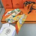 HERMES Scarf Small scarf decorate the bag scarf strap #A48572