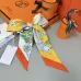 HERMES Scarf Small scarf decorate the bag scarf strap #A48572