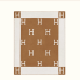 Hermes Brown Avalon Blanket #999916052