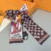 Louis Vuitton Scarf Small scarf decorate the bag scarf strap #A48588