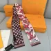 Louis Vuitton Scarf Small scarf decorate the bag scarf strap #A48588