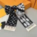 Louis Vuitton Scarf Small scarf decorate the bag scarf strap #A48590
