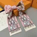 Louis Vuitton Scarf Small scarf decorate the bag scarf strap #A48590