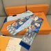 Louis Vuitton Scarf Small scarf decorate the bag scarf strap #A48590