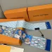 Louis Vuitton Scarf Small scarf decorate the bag scarf strap #A48590