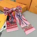 Louis Vuitton Scarf Small scarf decorate the bag scarf strap #A48591