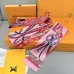 Louis Vuitton Scarf Small scarf decorate the bag scarf strap #A48591