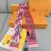 Louis Vuitton Scarf Small scarf decorate the bag scarf strap #A48591
