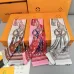 Louis Vuitton Scarf Small scarf decorate the bag scarf strap #A48591