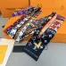 Louis Vuitton Scarf Small scarf decorate the bag scarf strap #A48592