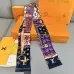 Louis Vuitton Scarf Small scarf decorate the bag scarf strap #A48592