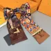 Louis Vuitton Scarf Small scarf decorate the bag scarf strap #A48592