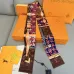 Louis Vuitton Scarf Small scarf decorate the bag scarf strap #A48592