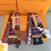 Louis Vuitton Scarf Small scarf decorate the bag scarf strap #A48592