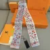 Louis Vuitton Scarf Small scarf decorate the bag scarf strap #A48593