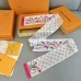 Louis Vuitton Scarf Small scarf decorate the bag scarf strap #A48593
