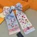 Louis Vuitton Scarf Small scarf decorate the bag scarf strap #A48593
